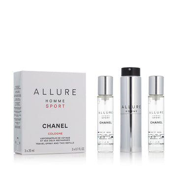 Set de Parfum Homme Chanel 3 Pièces Allure Homme Sport Cologne