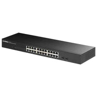 Commutateur Réseau Armoire Edimax GS-1026 V3 Gigabit Ethernet 52 Gbps