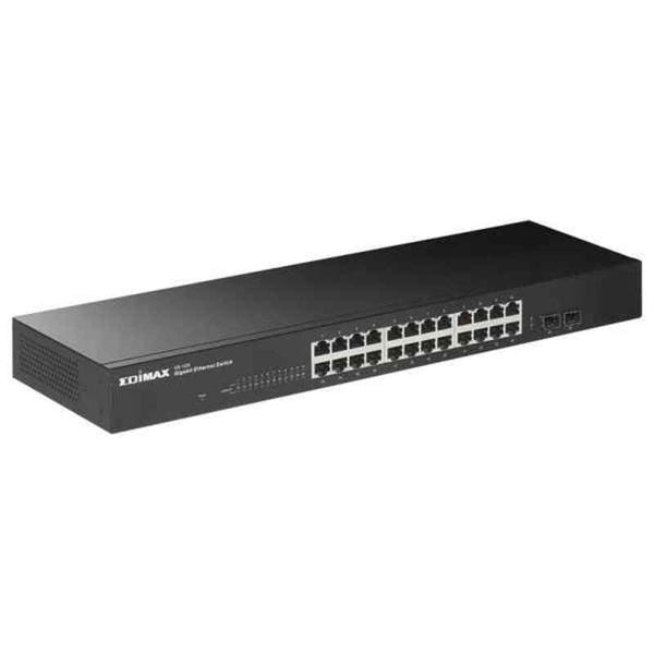 Commutateur Réseau Armoire Edimax GS-1026 V3 Gigabit Ethernet 52 Gbps